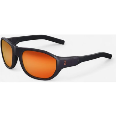 Sonnenbrille Wandern MH T500 Kinder 6–10 Jahre Kategorie 4 dunkelblau/orange