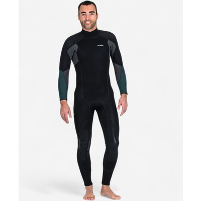 Neoprenanzug Tauchen Herren 900 5 mm schwarz/khaki