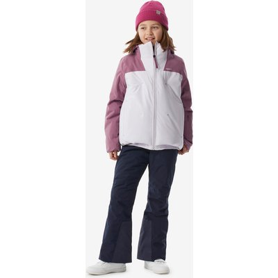 Skijacke Mädchen 6 – 14 Jahre warm wasserdicht - 500 warm rosa
