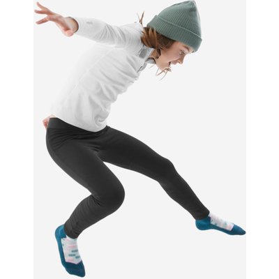 Skiunterhose Kinder lang - BL500 schwarz