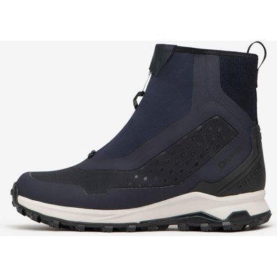 Wanderschuhe Herren halbhoch warm wasserdicht Wandern - MH900 Pro blau