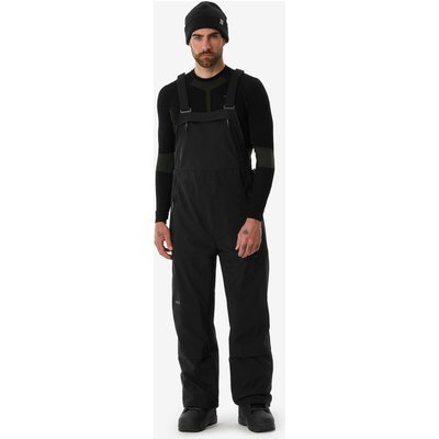 Snowboardhose Latzhose Herren wasserdicht - 900 schwarz