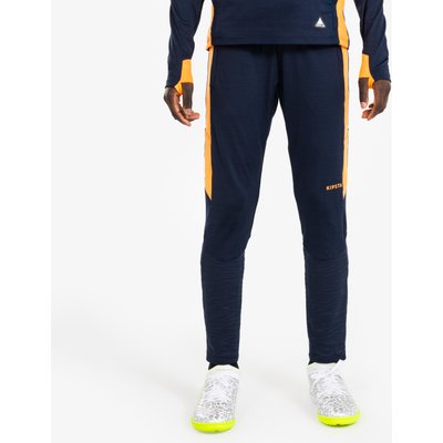 Kinder Fußball Trainingshose - CLR orange/marineblau