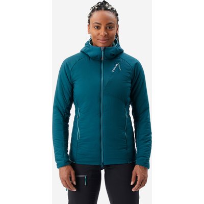 Damen Wattierte Jacke Bergsteigen - Alpinism dunkelgrün