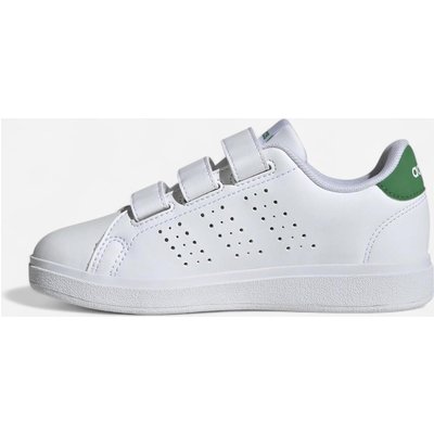Turnschuhe Kinder Klettverschluss - Advantage weiss/grün