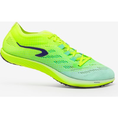 Laufschuhe Leichtathletik Spikes Langdistanz - AT Long grün/gelb