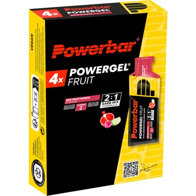 Energy Gel Power Gel Rote Früchte 4 × 41 g