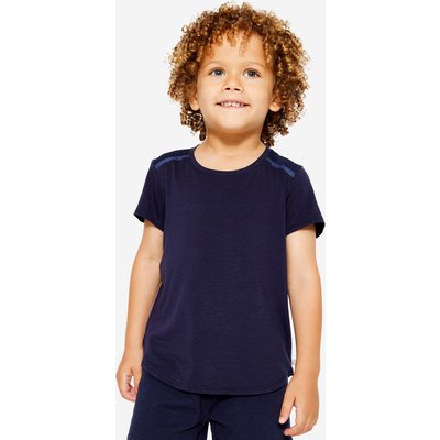 T-Shirt Babys/Kleinkinder leicht atmungsaktiv - dunkelblau
