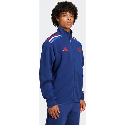 Damen/Herren Rugby Trainingsjacke - FFR französische Nationalmannschaft blau