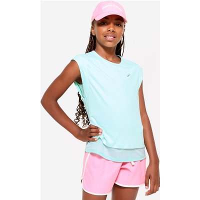 T-Shirt 2-in-1 Kinder atmungsaktiv - mintgrün