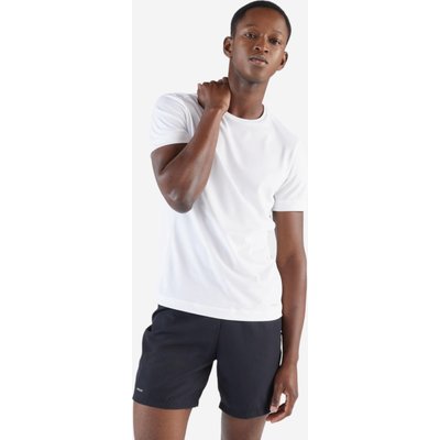 Laufshirt kurzarm Herren atmungsaktiv - Run 100 Dry weiss