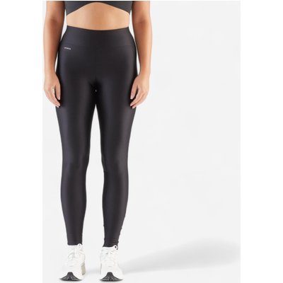 Lauftights lang Damen - Run 100 schwarz