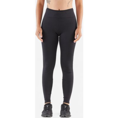Lauftights lang Damen - 500 Comfort schwarz