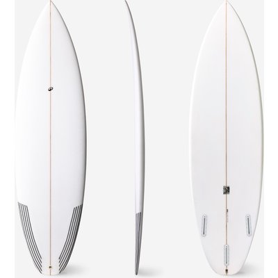 Shortboard mit Futures Box ohne Finnen Leistung weiß