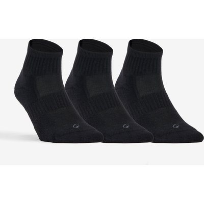 Tennissocken Mid 3er Pack - RS500 schwarz