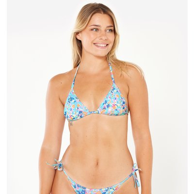 Bikini-Oberteil Damen Triangel geblümt Surfen Mae Prairie mehrfarbig