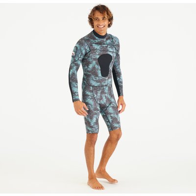Neopren Shorty Tauchen Herren langarm SPF 900 2,5 mm camouflage