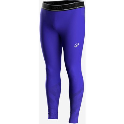 Damen/Herren Fußball Unterziehhose lang warm - Keepdry Light Club blau