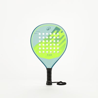 Kinder Padelschläger 5 bis 8 Jahre - PR Fun blau/gelb