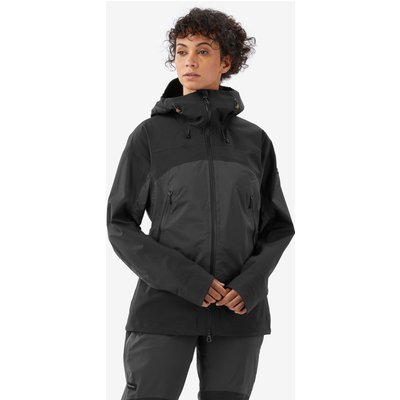 Regenjacke Damen wasserdicht 20.000 mm Wassersäule Trekking - MT900 schwarz
