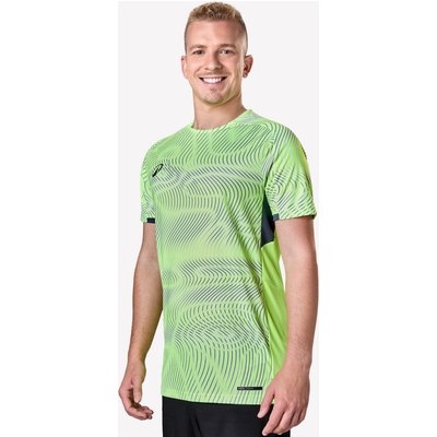 Damen/Herren Fußball Trikot kurzarm - VIRALTO Wave gelb/grau