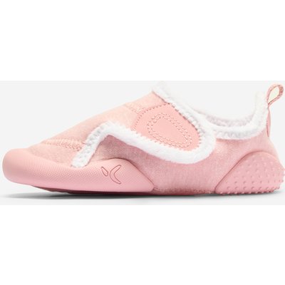 Turnschuhe Babys/Kleinkinder Klettverschluss warm - rosa