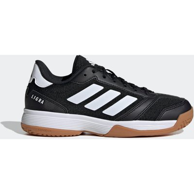 Kinder Handballschuhe - adidas Ligra 8 Indoor schwarz