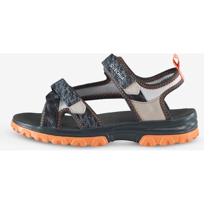 Sandalen Kinder Wandern - NH500 grau/schwarz
