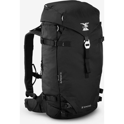 Rucksack Bergsteigen vielseitig modulierbar - Alpinism 33 schwarz