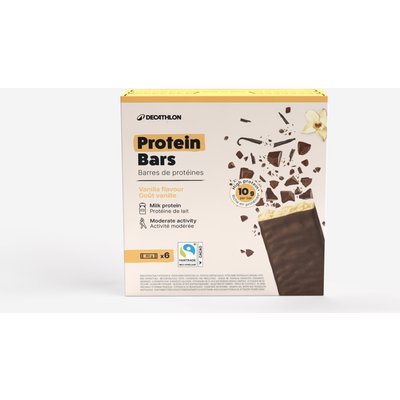 Proteinriegel Vanille mit Milchschokoladenüberzug 6 x 40g