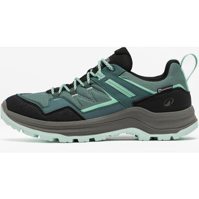 Wanderschuhe Damen wasserdicht niedrig Wandern - MH100 grün