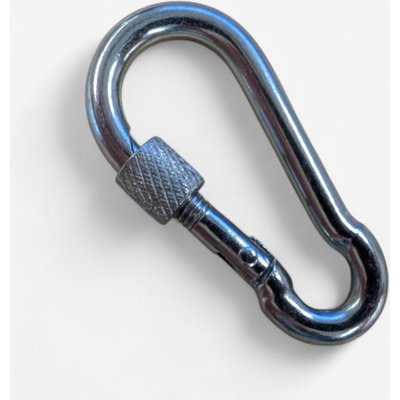 Karabiner mit Sicherung - Ersatzteil für Mini-Stepper MS 500 / MS 520
