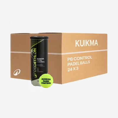 Padelbälle Druckbälle 24 3er Dosen - Kuikma Control