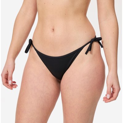 Bikini-Hose Damen seitlich gebunden Sofy schwarz