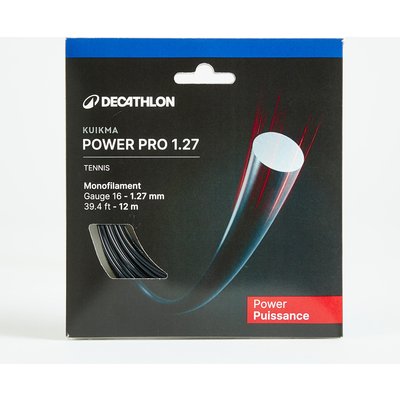 Monofaser Tennissaite 1,27 mm - TA 990 Power schwarz