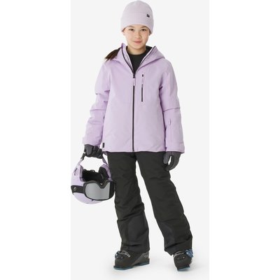 Skijacke Kinder 6–14 Jahre warm wasserdicht - 500 lila