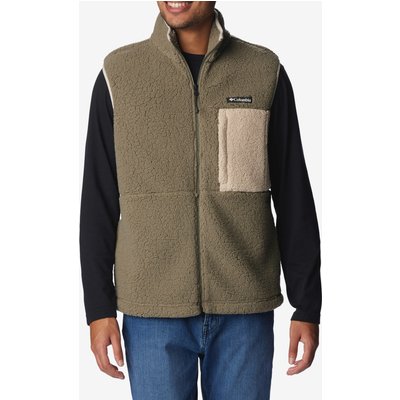 Columbia Mountainside Weste Erwachsene Sherpa-Fleece - khaki