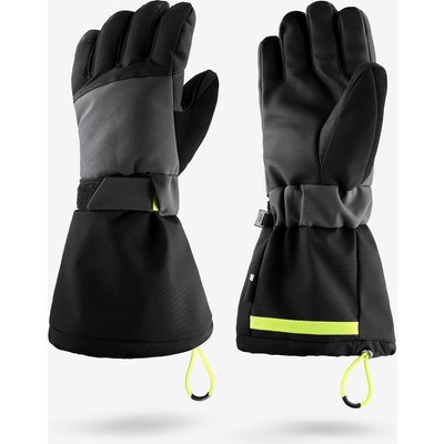 Skihandschuhe Kinder 6 – 14 Jahre warm - 500 Long grau