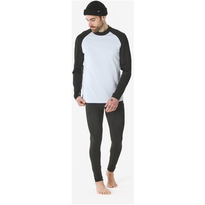 Skiunterhemd Herren warm atmungsaktiv - BL500 schwarz/weiss