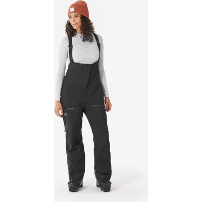 Skihose Damen wasserdicht Freeride - FR 900 schwarz