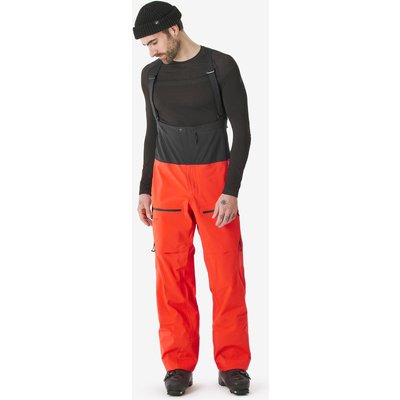 Skihose Herren wasserdicht Freeride - FR 900 orange