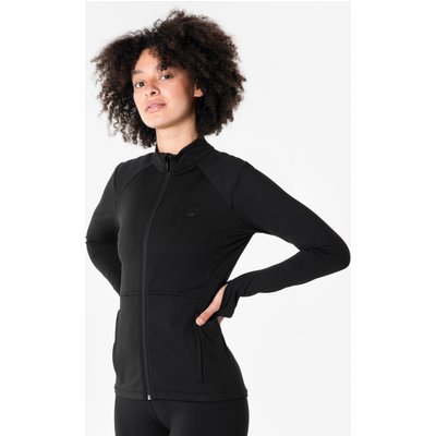 Eiskunstlauf-Trainingsjacke Erwachsene schwarz