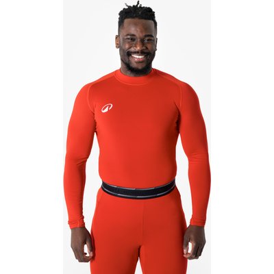 Damen/Herren Fußball Funktionsshirt langarm wärmend - Keepdry Club rot