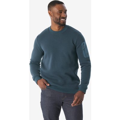 Pullover Herren Wandern - NH100 blau