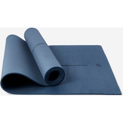Yogamatte für Einsteiger Rutschfestigkeit und Komfort 5 mm – dunkelblau