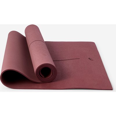 Yogamatte für Einsteiger Rutschfestigkeit und Komfort 5 mm – braun