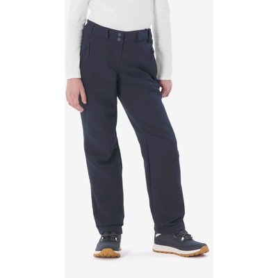 Softshellhose Kinder Gr. 122–170 warm Wandern - SH500 blau