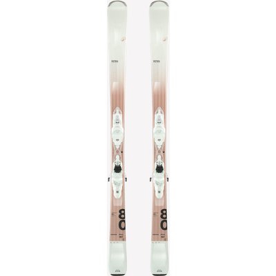 Ski Damen mit Bindungen Allmountain - Patrol 80 beige/holzfarben