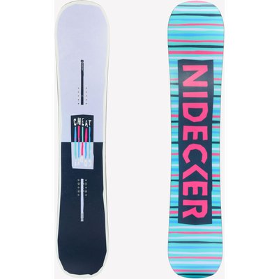 Snowboard Damen Allmountain - Cheat Nidecker violett