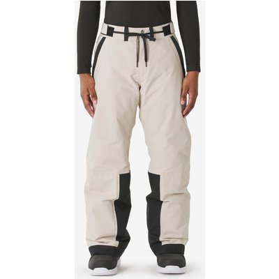 Skihose Snowboardhose Herren strapazierfähig wasserdicht - SNB 500 beige